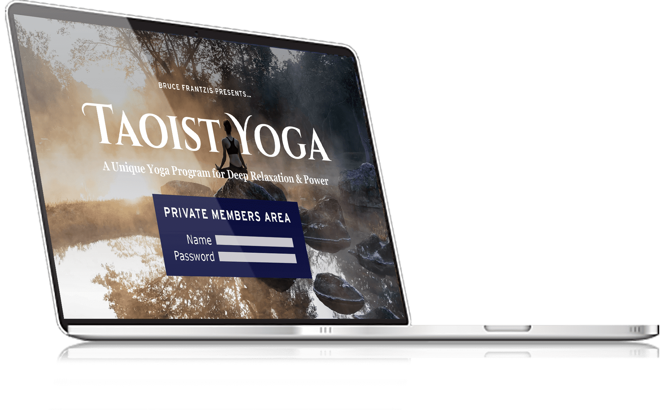energy arts learn taoist yoga membership portal login screen